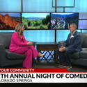 CLIP_FOX21_8.29.23_DWilson_ABurke An interview with Abbie Burke discussing the annual night of comedy in Colorado on FOX21.